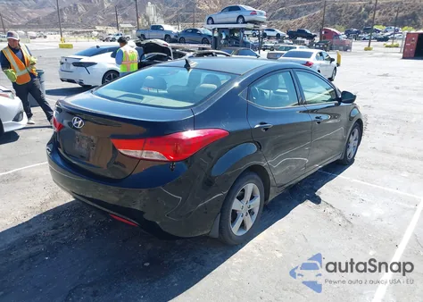 2013 Hyundai Elantra Gls из США, поврежденный, VIN KMHDH4AE0DU920846